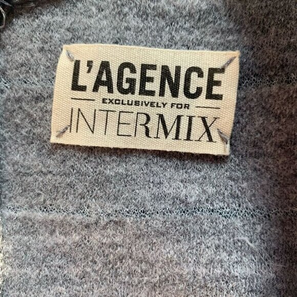 L’AGENCE for Intermix Gray Wool Long Sleeve - Picture 4 of 8